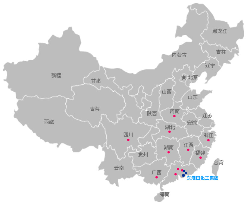 東港田化工銷售網絡